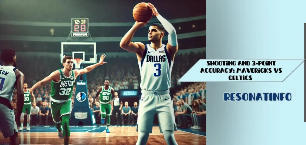 Shooting and 3-Point Accuracy Mavericks vs Celtics